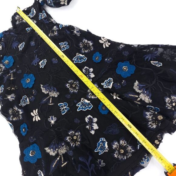 NEW For Love & Lemons Botanic Strapless Corset Dress Butterfly Whimsigoth Fairy - Picture 4 of 8